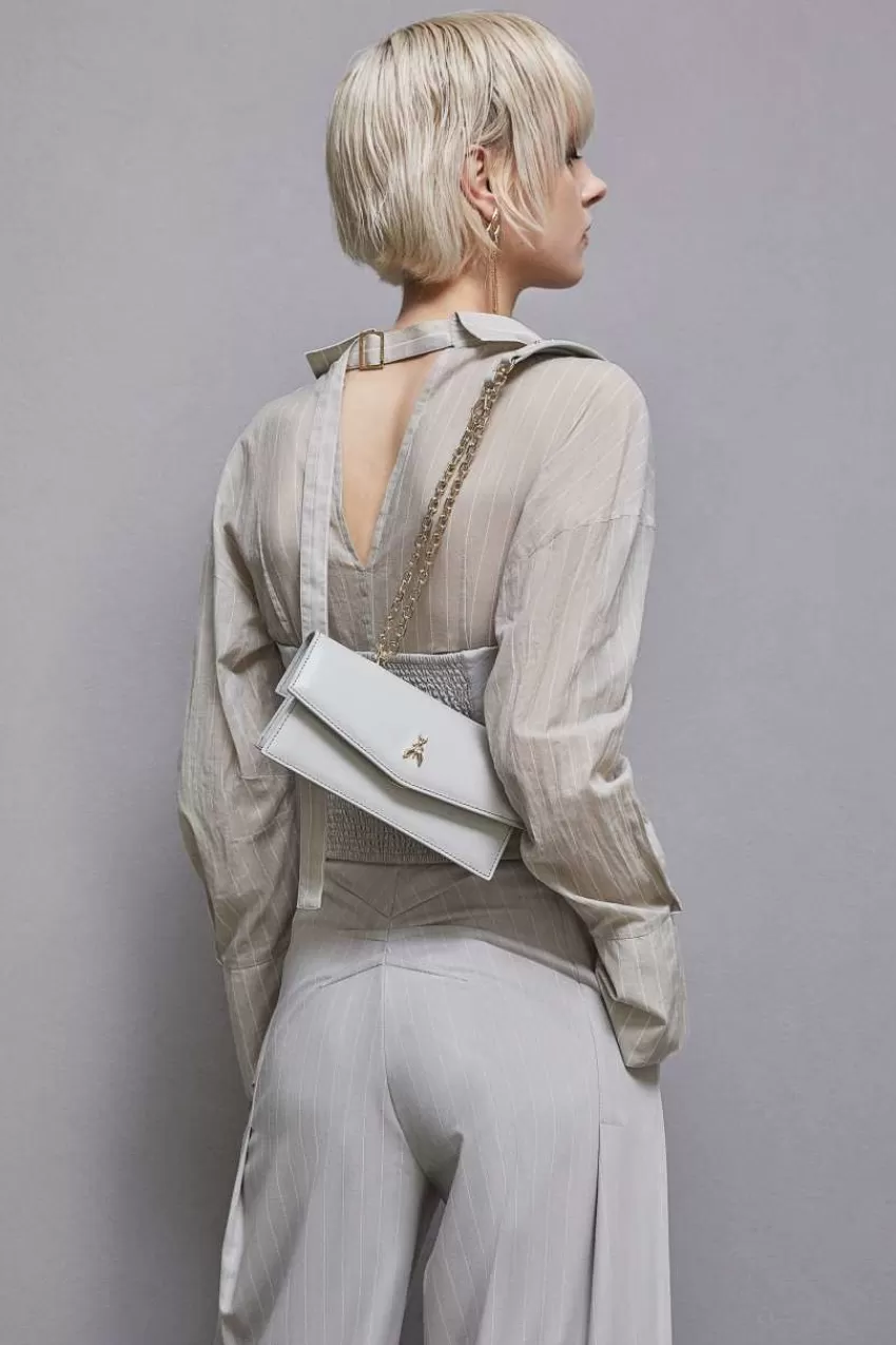 borsa_a_tracolla_fly_bamby_in_pelle_6-3.webp Patrizia Pepe Fly Bamby Bag | A Mano<Borsa a tracolla Fly Bamby in pelle