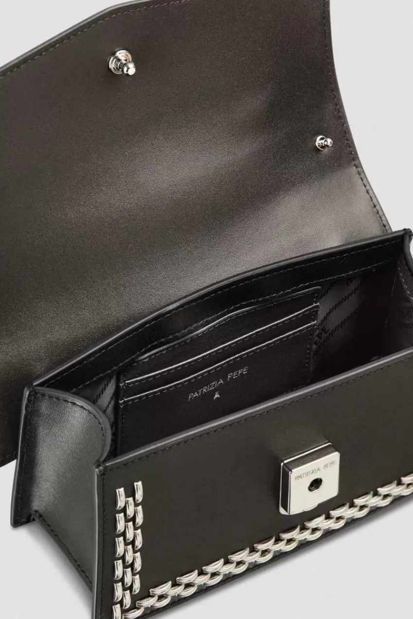 borsa_fly_bamby_con_tracolla_staccabile_4.webp Patrizia Pepe Fly Bamby Bag | A Mano<Borsa Fly Bamby con tracolla staccabile