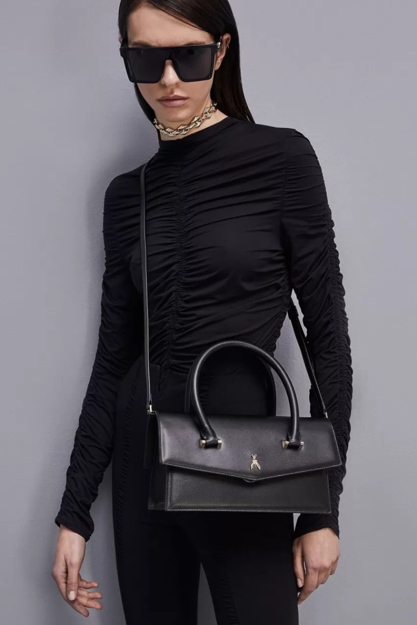 borsa_fly_bamby_pelle_grande_8.webp Patrizia Pepe Fly Bamby Bag | Tracolla<Borsa Fly Bamby Pelle Grande