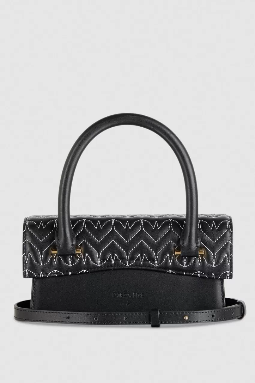 borsa_in_pelle_trapuntata_fly_bamby_2.webp Patrizia Pepe Fly Bamby Bag | A Mano<Borsa in pelle trapuntata Fly Bamby