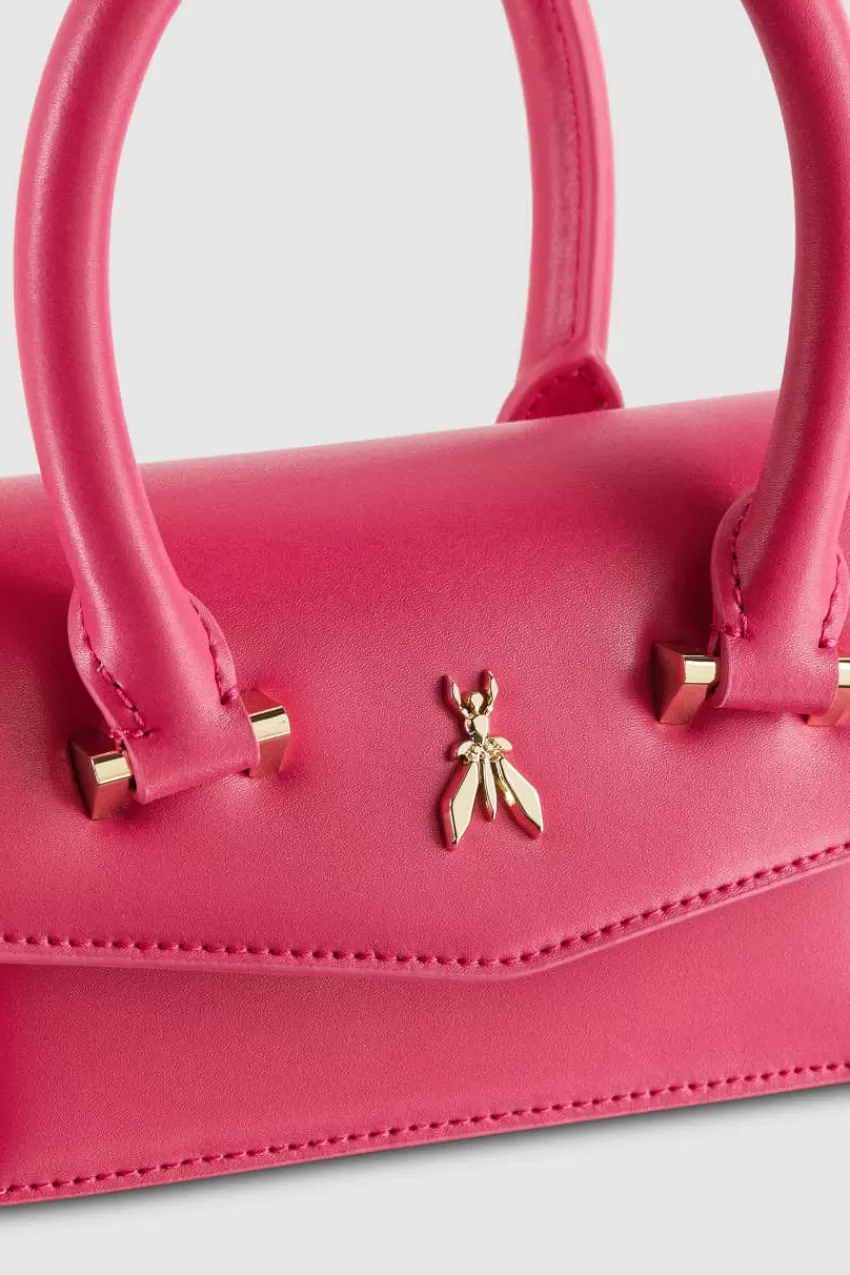 borsa_mini_a_tracolla_in_pelle_fly_bamby_3.webp Patrizia Pepe Fly Bamby Bag | A Mano<Borsa mini a tracolla in pelle Fly Bamby