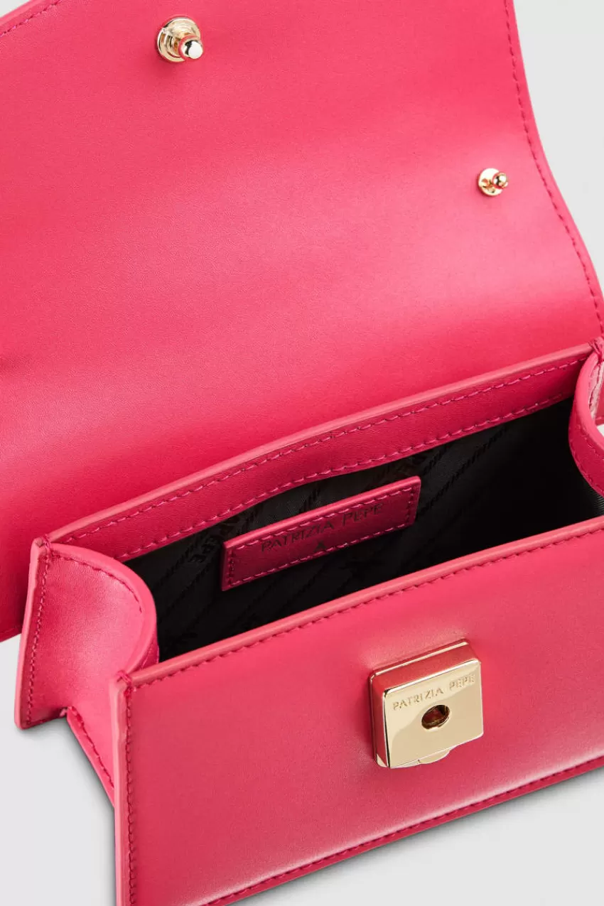 borsa_mini_a_tracolla_in_pelle_fly_bamby_4.webp Patrizia Pepe Fly Bamby Bag | A Mano<Borsa mini a tracolla in pelle Fly Bamby