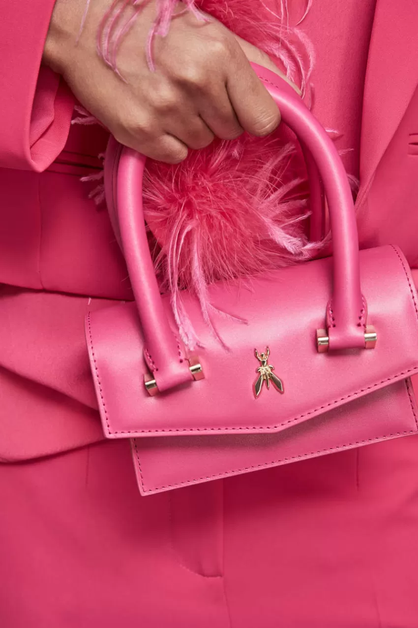 borsa_mini_a_tracolla_in_pelle_fly_bamby_5.webp Patrizia Pepe Fly Bamby Bag | A Mano<Borsa mini a tracolla in pelle Fly Bamby