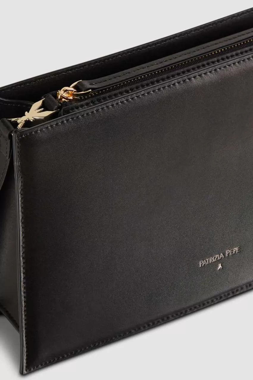 borsa_pocket_con_zip_a_tracolla_in_pelle_3.webp Patrizia Pepe Tracolla<Borsa pocket con zip a tracolla in pelle