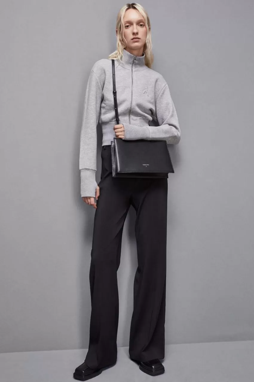 borsa_pocket_con_zip_a_tracolla_in_pelle_6.webp Patrizia Pepe Tracolla<Borsa pocket con zip a tracolla in pelle