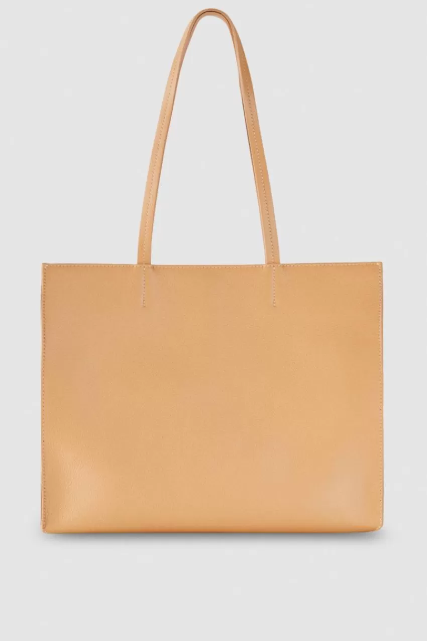 borsa_shopping_in_pelle_martellata_2-3.webp Patrizia Pepe Shopping<Borsa shopping in pelle martellata