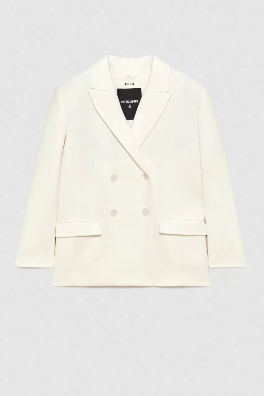 caban_doppiopetto_over_4.webp Patrizia Pepe Blazer | Giacche<Caban doppiopetto over