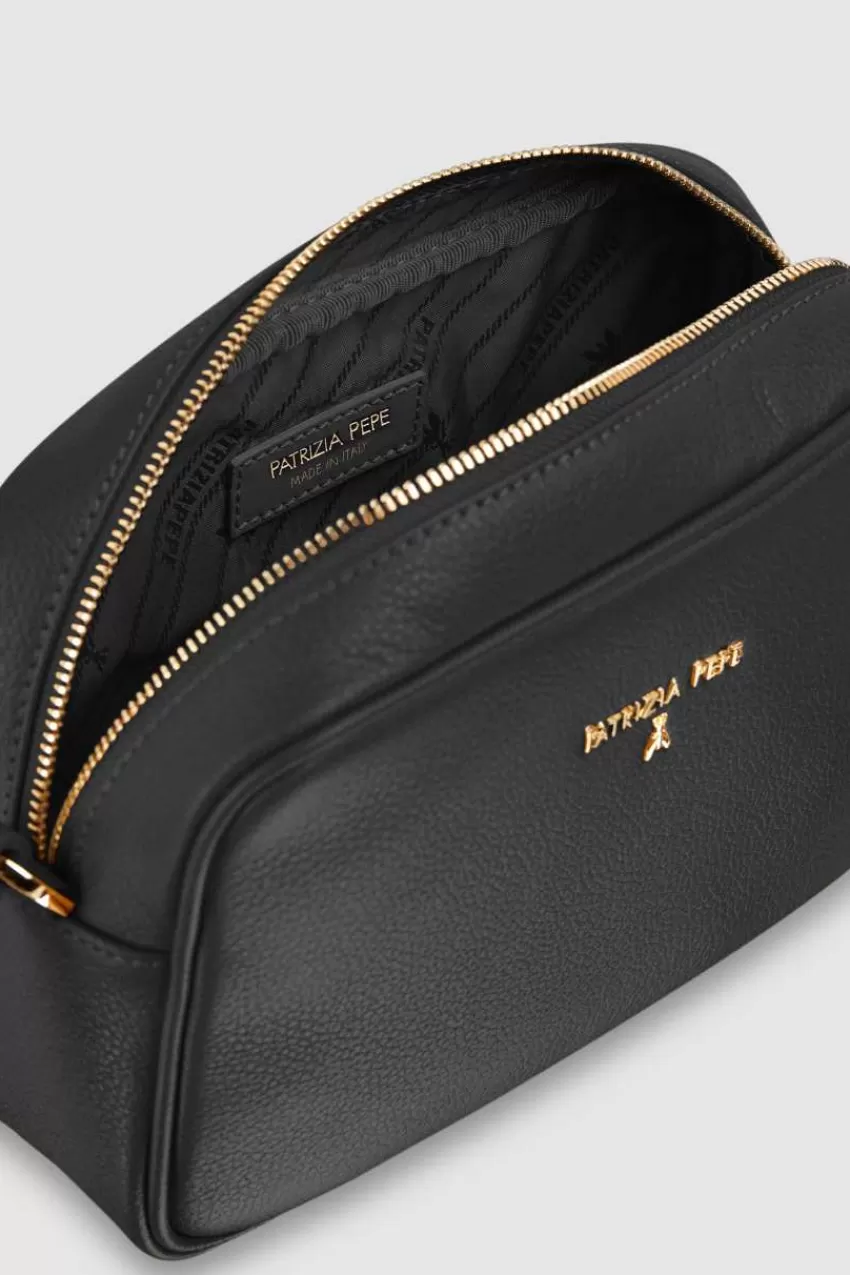 camera_bag_in_pelle_con_tasca_interna_4-2.webp Patrizia Pepe Tracolla<Camera bag in pelle con tasca interna