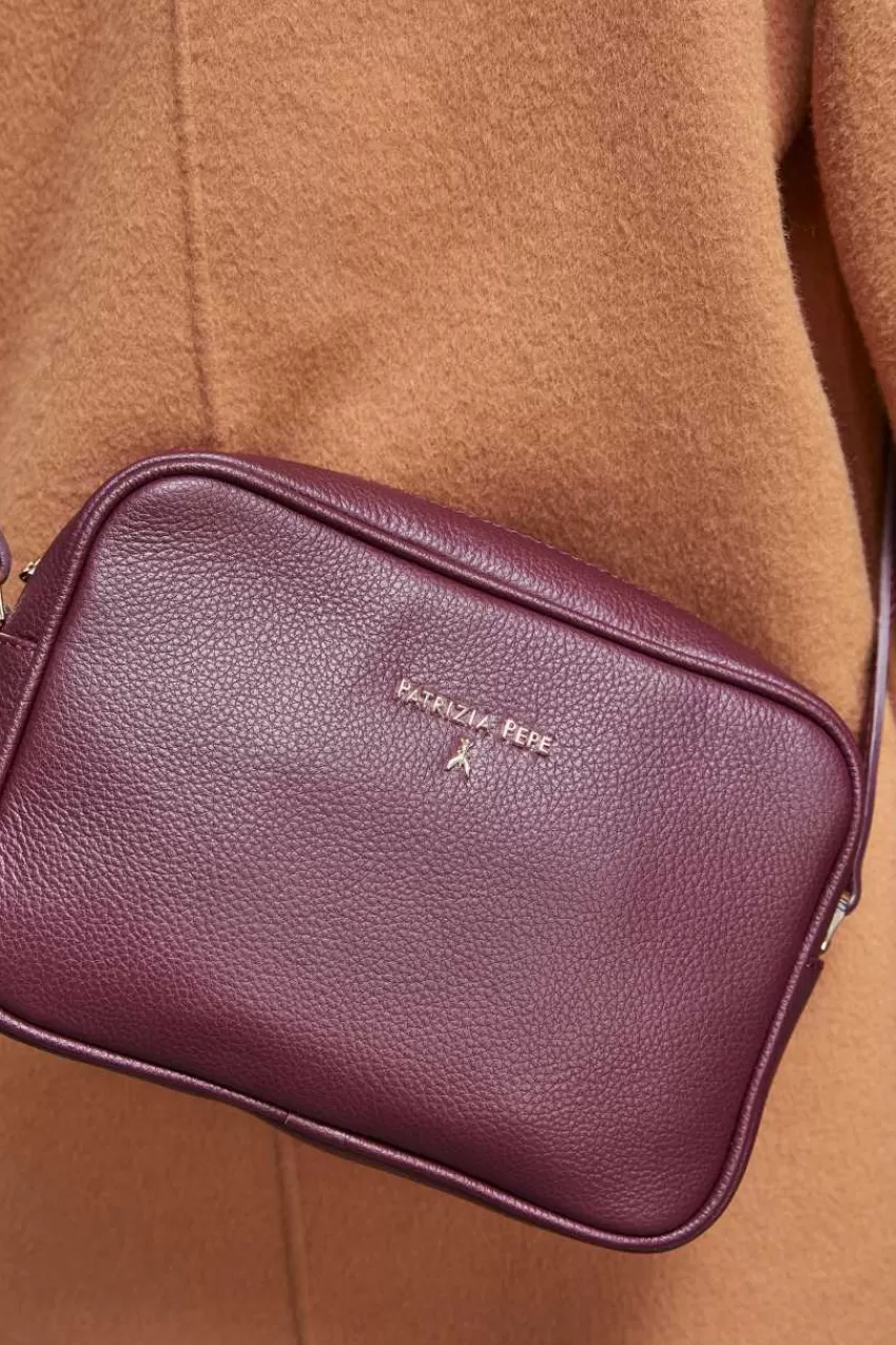 camera_bag_in_pelle_con_tasca_interna_5.webp Patrizia Pepe Tracolla<Camera bag in pelle con tasca interna
