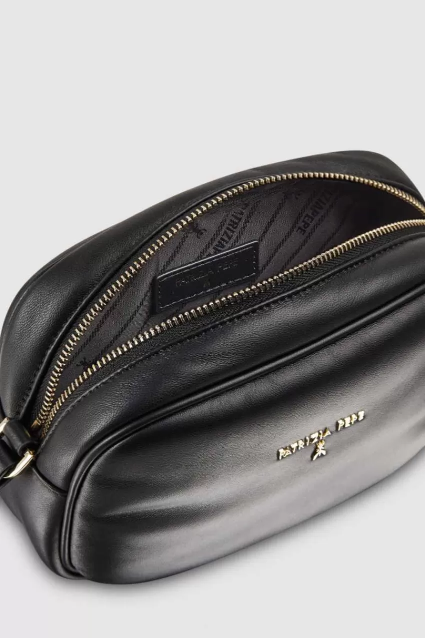 camera_case_a_tracolla_in_pelle_4.webp Patrizia Pepe Tracolla<Camera case a tracolla in pelle