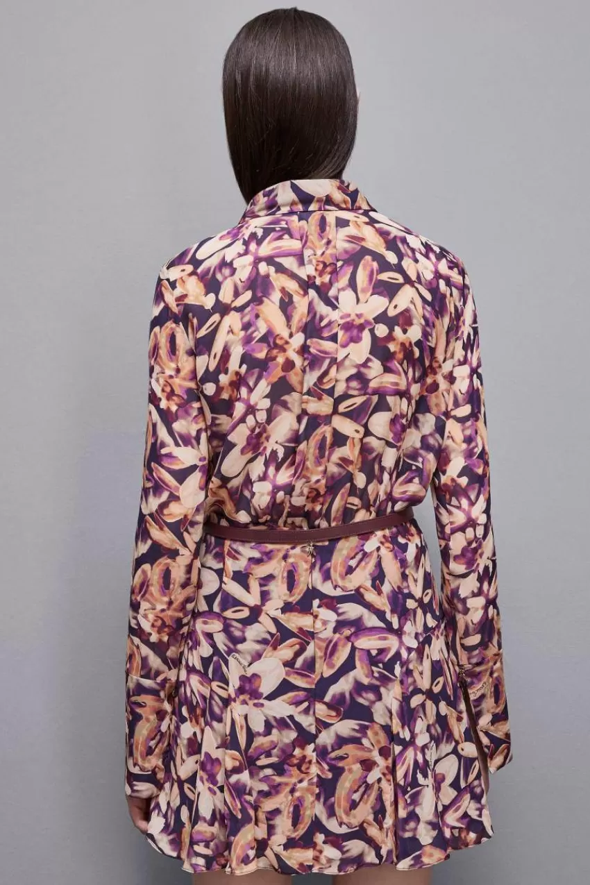 camicia_in_georgette_fantasia_2.webp Patrizia Pepe Camicie<Camicia in georgette fantasia