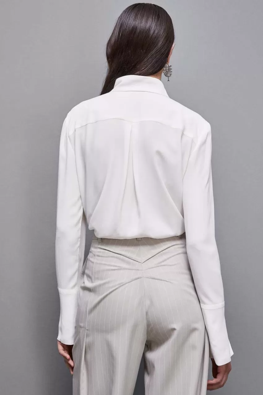 camicia_maniche_lunghe_in_crepe_essential_2-3.webp Patrizia Pepe Camicie<Camicia maniche lunghe in crepe Essential