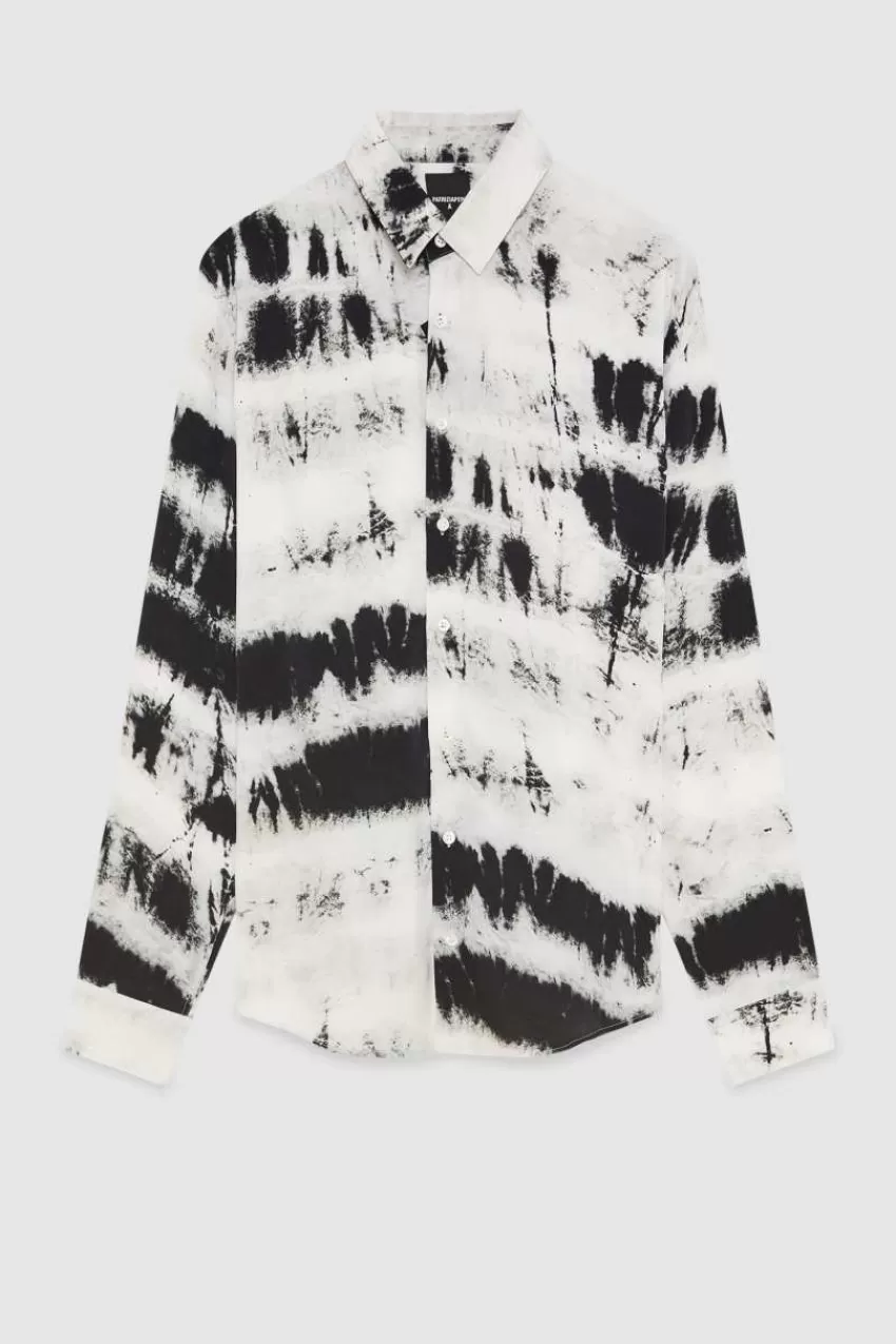 camicia_morbida_in_twill_di_viscosa_4-1.webp Uomo Patrizia Pepe T-Shirt E Camicie<Camicia morbida in twill di viscosa