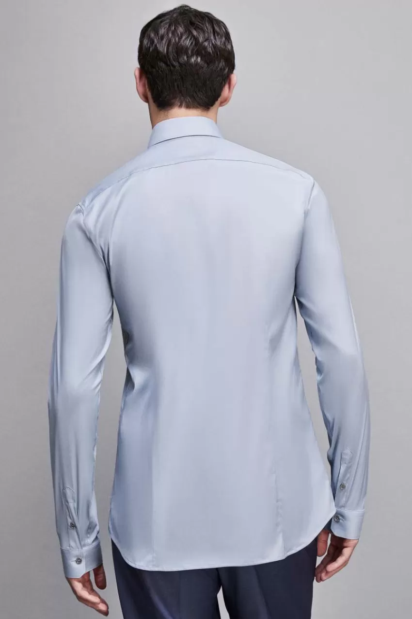 camicia_popeline_lunga_2-1.webp Uomo Patrizia Pepe T-Shirt E Camicie<Camicia popeline lunga