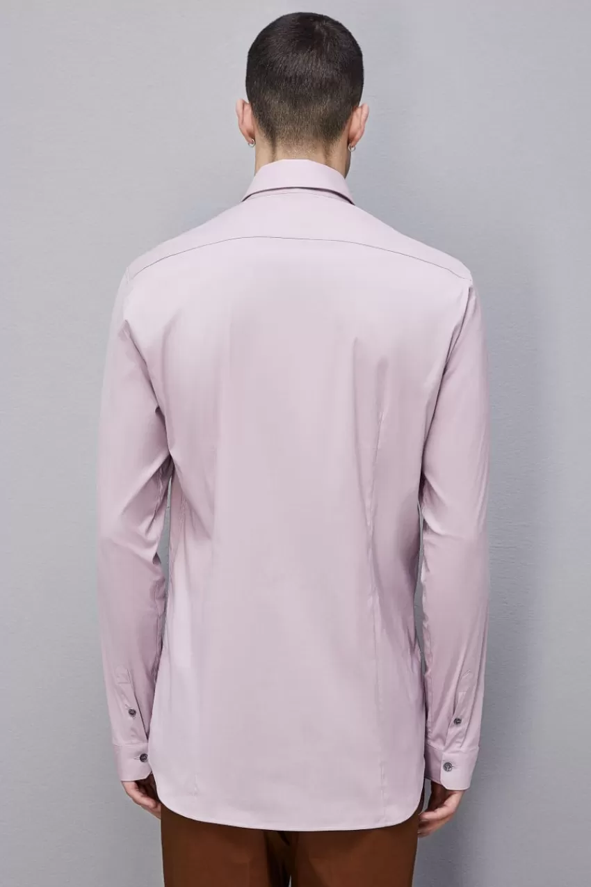 camicia_popeline_lunga_2.webp Uomo Patrizia Pepe T-Shirt E Camicie<Camicia popeline lunga