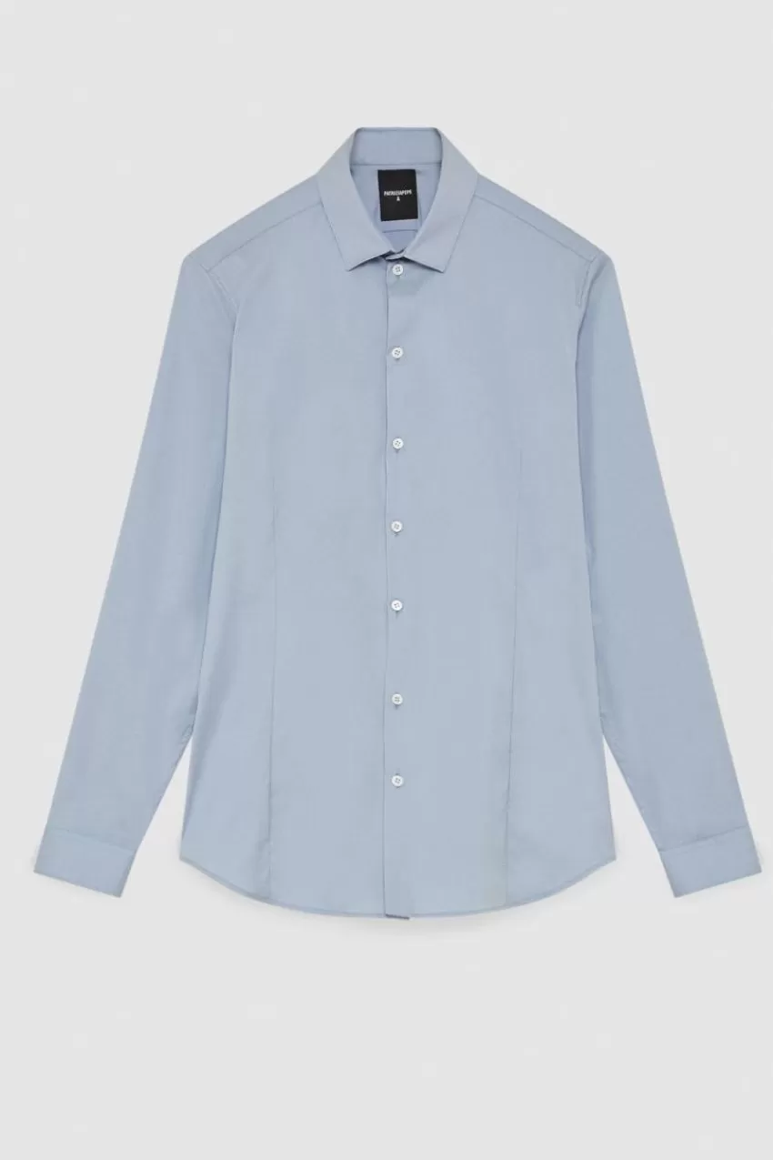 camicia_popeline_lunga_4-1.webp Uomo Patrizia Pepe T-Shirt E Camicie<Camicia popeline lunga