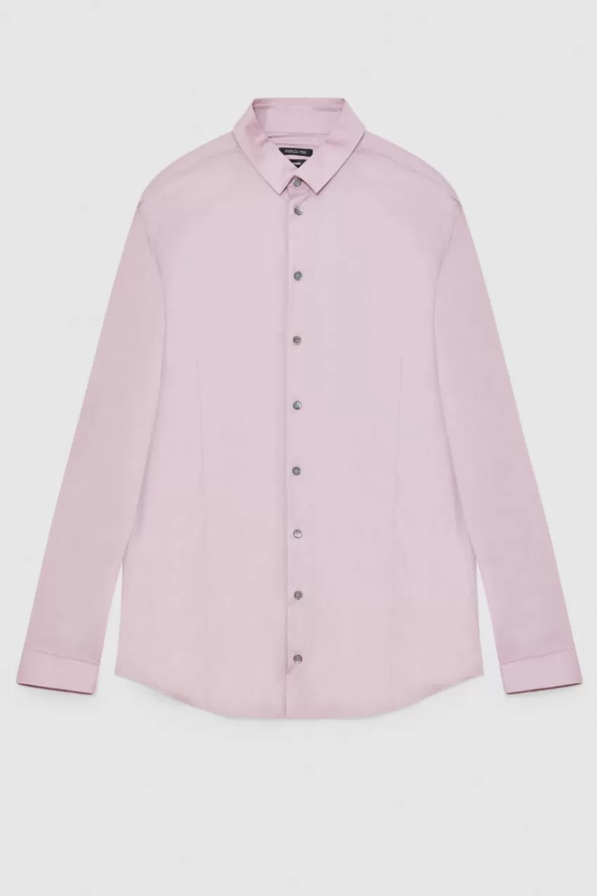 camicia_popeline_lunga_4.webp Uomo Patrizia Pepe T-Shirt E Camicie<Camicia popeline lunga