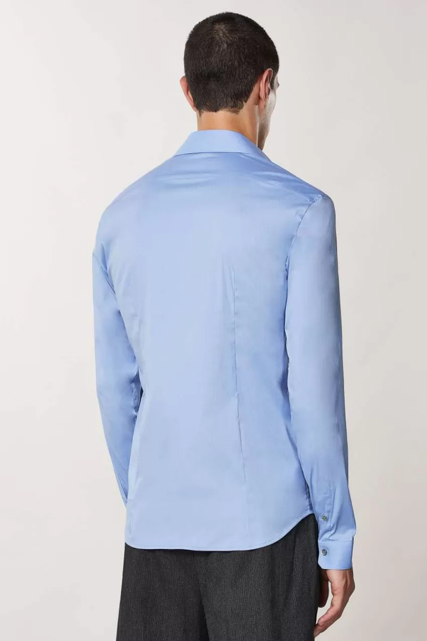 camicia_popeline_regular_2-2.webp Uomo Patrizia Pepe T-Shirt E Camicie<Camicia popeline regular