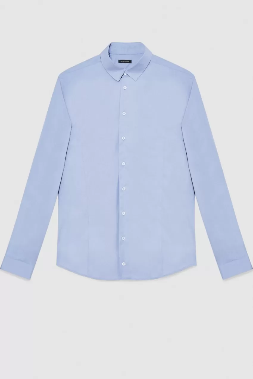 camicia_popeline_regular_4-2.webp Uomo Patrizia Pepe T-Shirt E Camicie<Camicia popeline regular