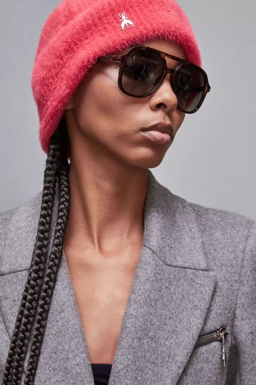 cappello_con_risvolto_a_costine_2.webp Patrizia Pepe Cappelli E Guanti<Cappello con risvolto a costine