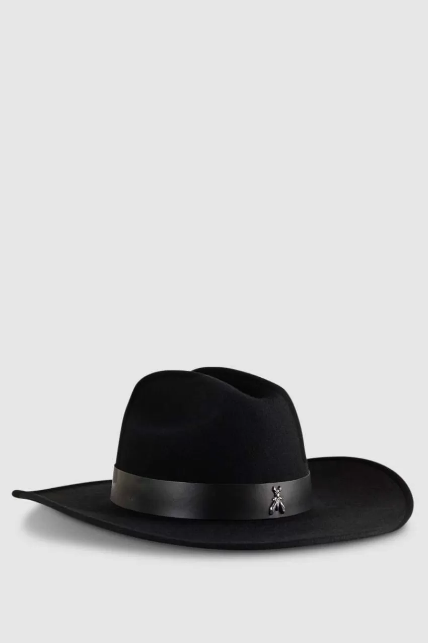 cappello_cowboy_in_feltro_2-1.webp Patrizia Pepe Cappelli E Guanti<Cappello Cowboy in feltro