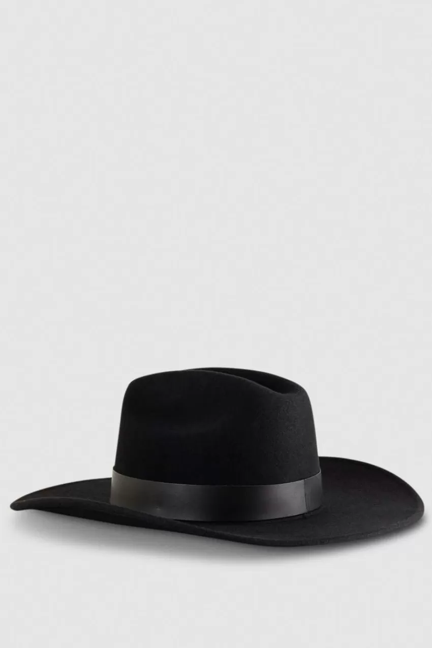 cappello_cowboy_in_feltro_3-1.webp Patrizia Pepe Cappelli E Guanti<Cappello Cowboy in feltro