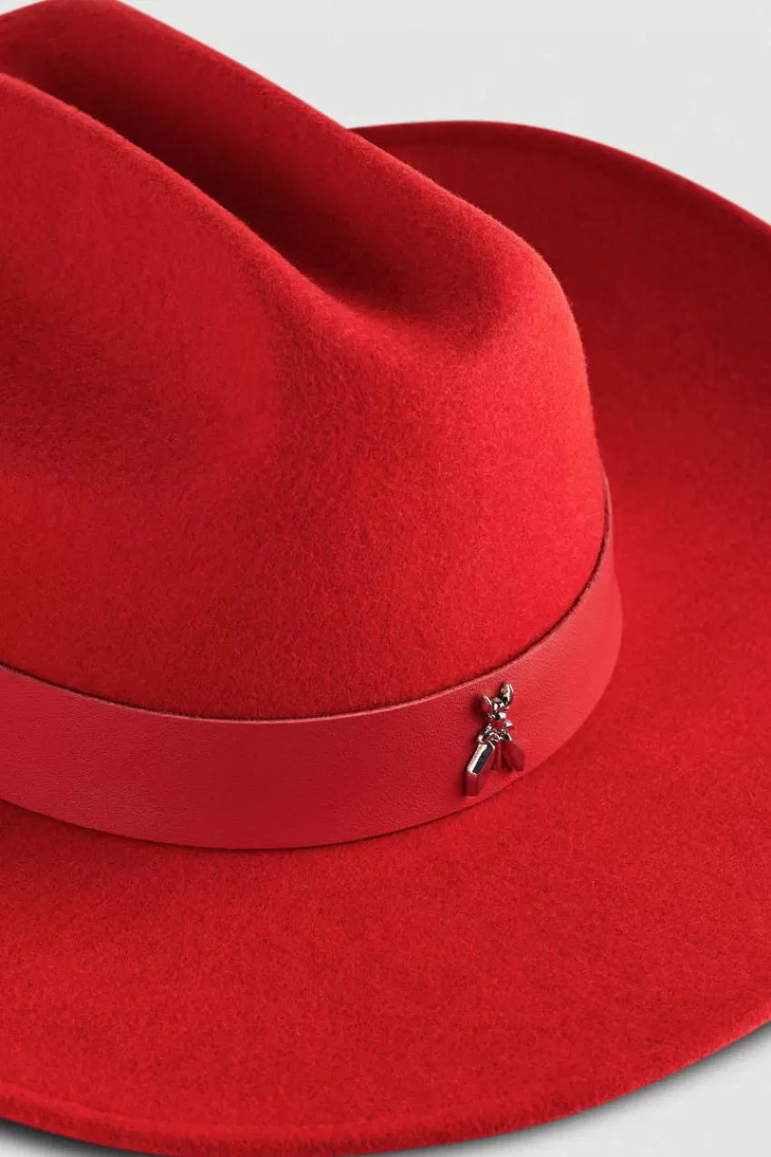 cappello_cowboy_in_feltro_3.webp Patrizia Pepe Cappelli E Guanti<Cappello Cowboy in feltro