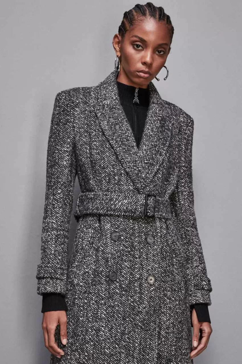 cappotto_con_cintura_in_panno_6.webp Patrizia Pepe Cappotti<Cappotto con cintura in panno