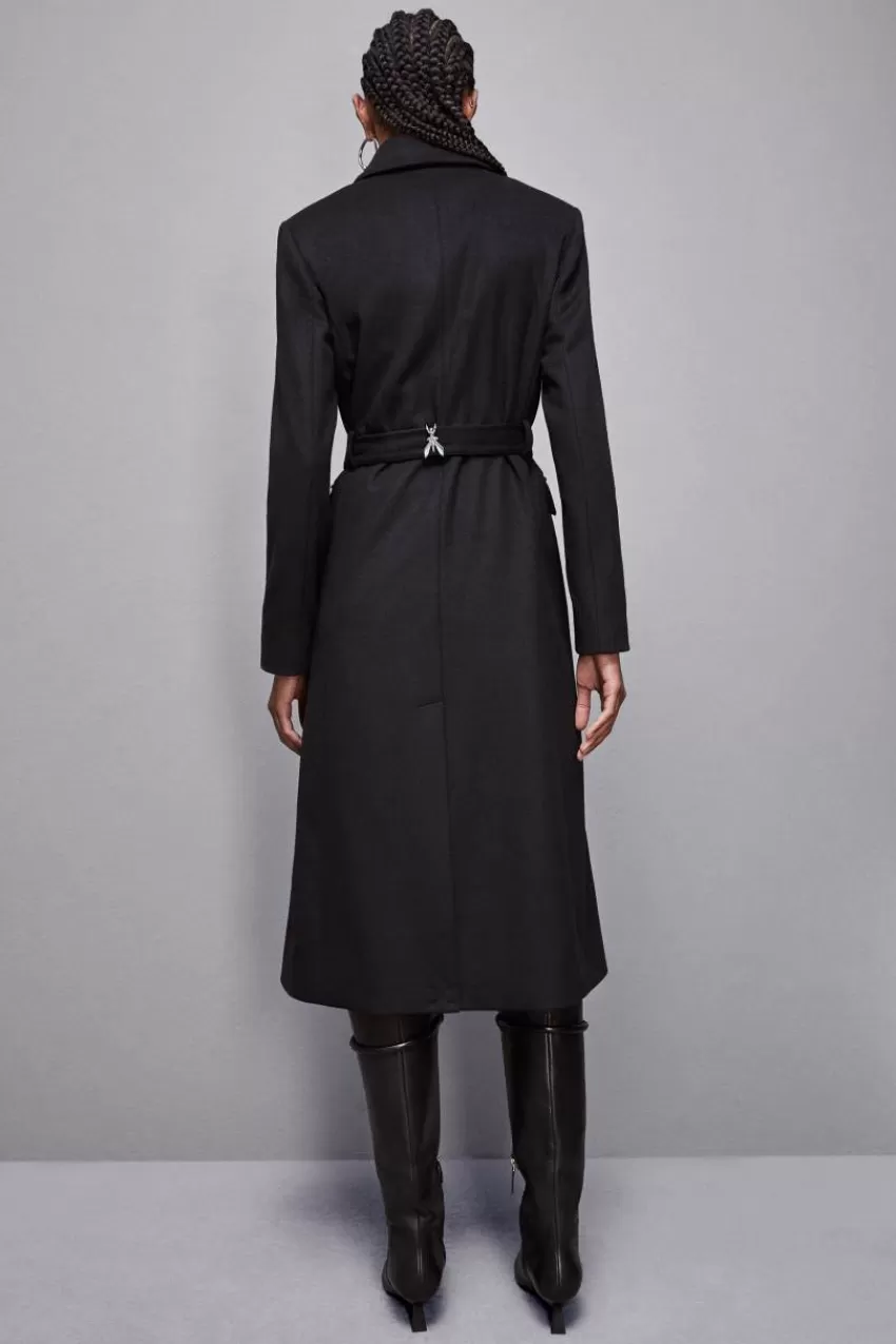 cappotto_con_cintura_in_panno_essential_2-1.webp Patrizia Pepe Cappotti<Cappotto con cintura in panno "Essential"