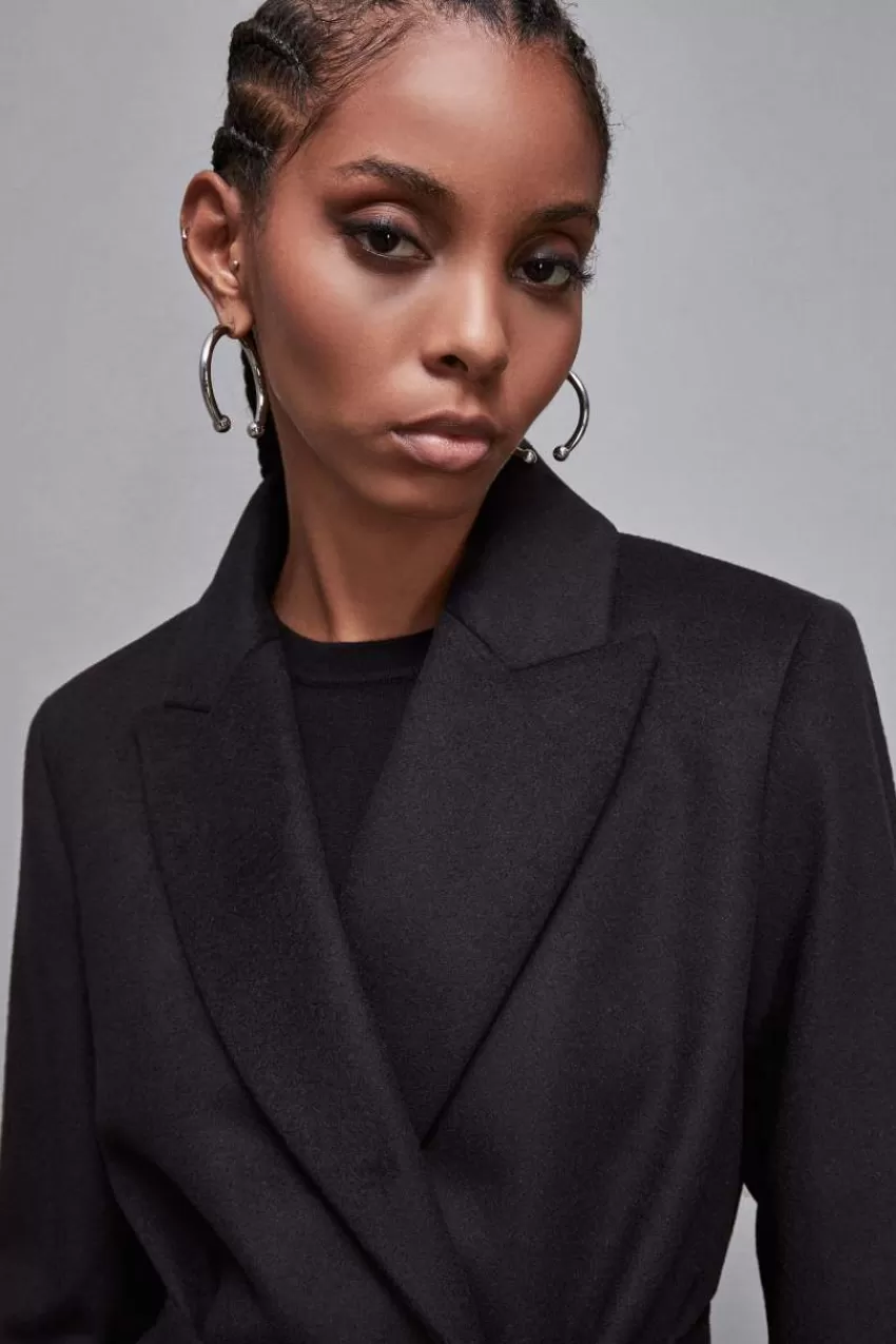 cappotto_con_cintura_in_panno_essential_3-1.webp Patrizia Pepe Cappotti<Cappotto con cintura in panno "Essential"