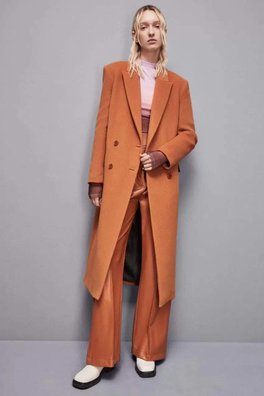 cappotto_lungo_doppio_petto_in_panno_5.webp Patrizia Pepe Cappotti<Cappotto lungo doppio petto in panno