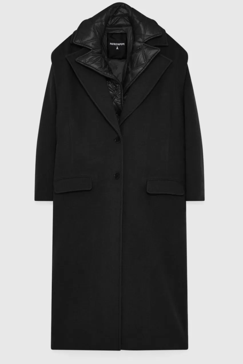 cappotto_lungo_in_panno_di_lana_4.webp Patrizia Pepe Cappotti<Cappotto lungo in panno di lana