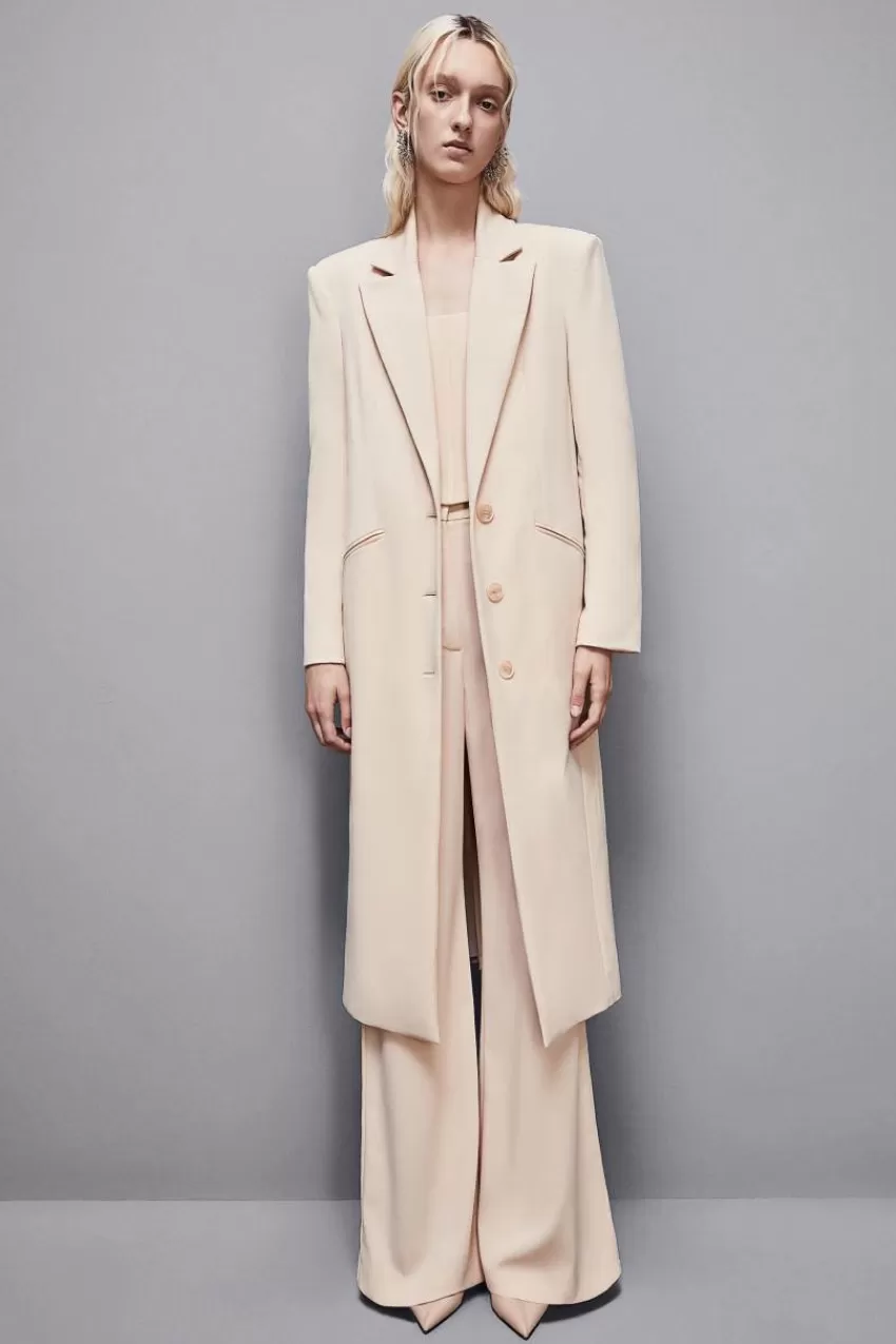 cappotto_lungo_in_viscosa_stretch_5.webp Patrizia Pepe Cappotti<Cappotto lungo in viscosa stretch