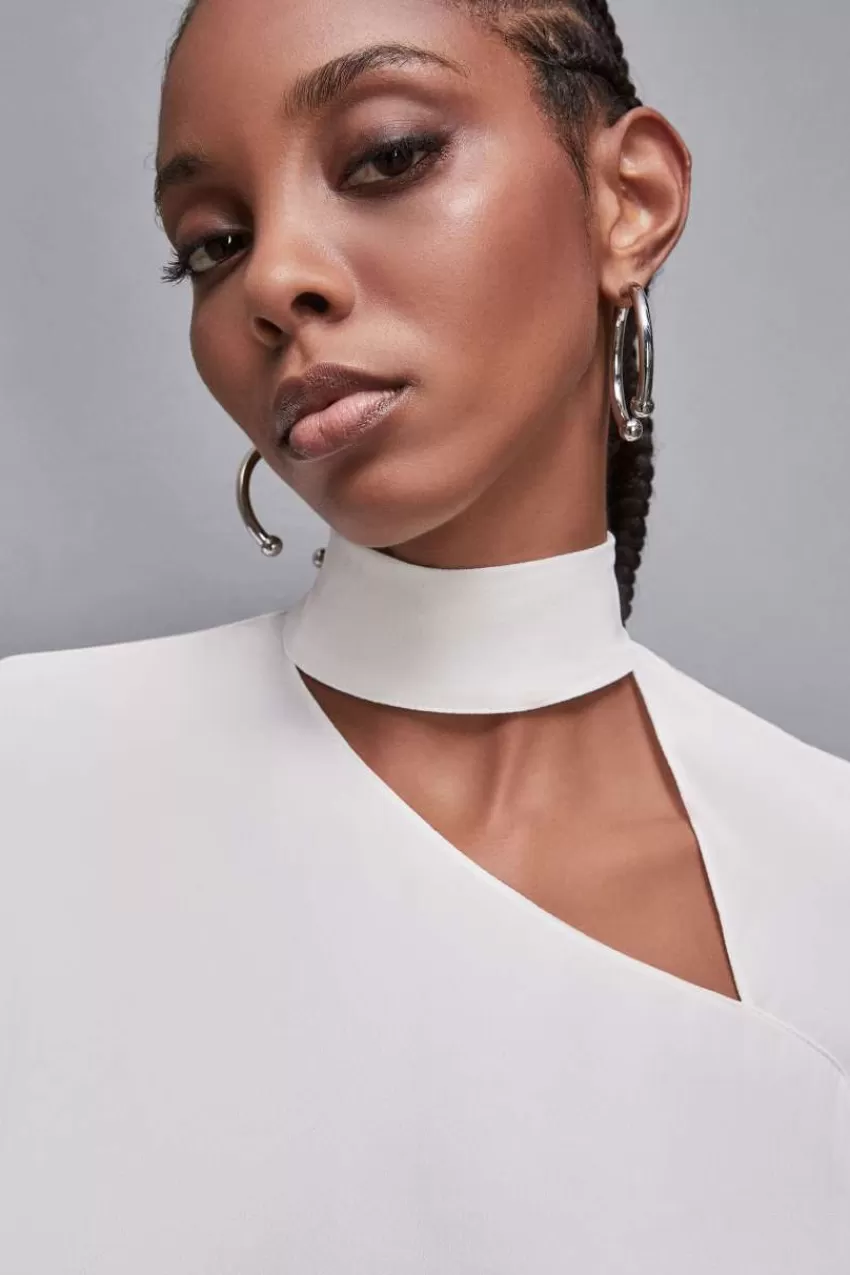 casacca_in_crepe_di_viscosa_3.webp Patrizia Pepe Tops<Casacca in crepe di viscosa