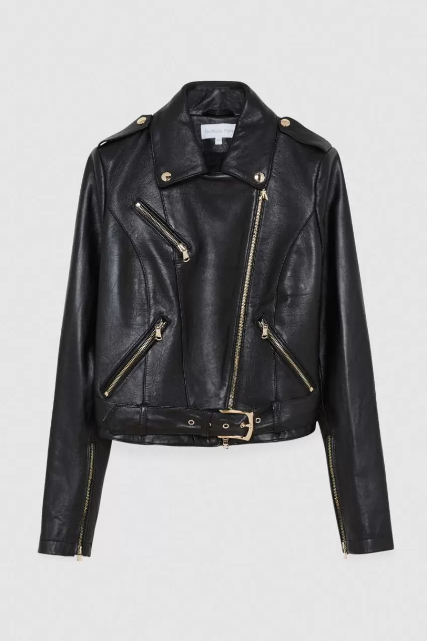 chiodo_in_pelle_4.webp Patrizia Pepe Giubbotti In Pelle<Chiodo in pelle