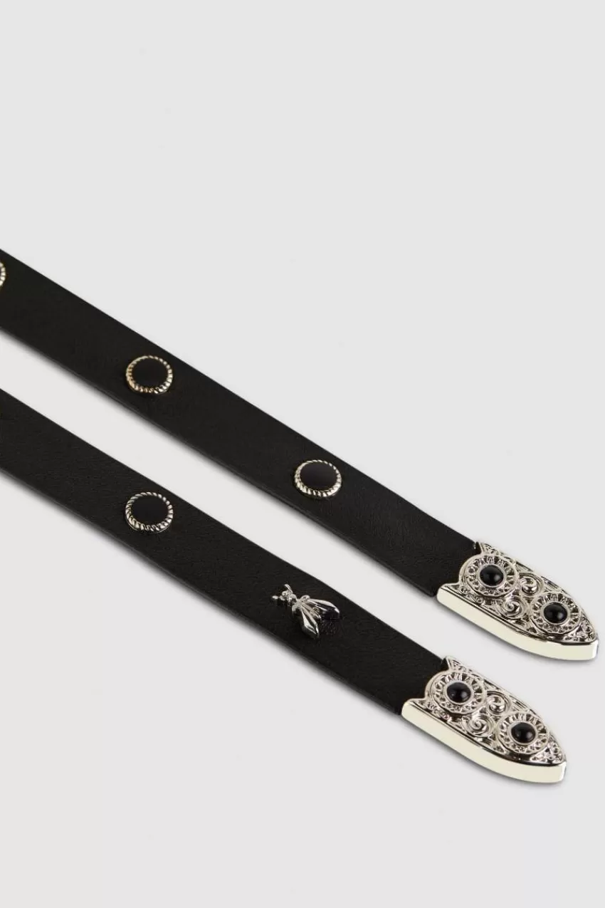 chocker_con_mini_borchie_2.webp Patrizia Pepe Collane<Chocker con mini borchie