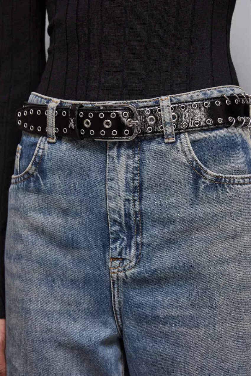 cintura_vita_bassa_in_pelle_4-2.webp Patrizia Pepe Cinture<Cintura vita bassa in pelle