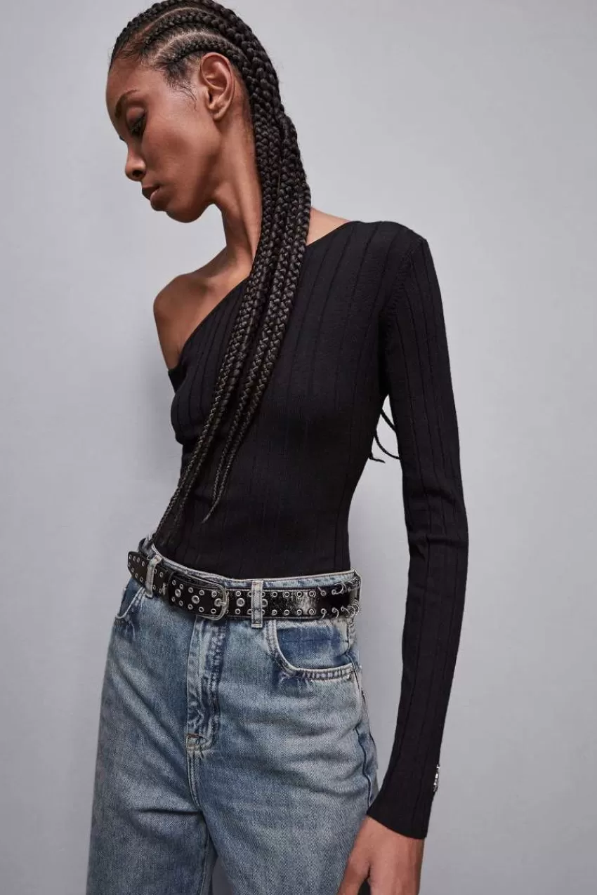 cintura_vita_bassa_in_pelle_5.webp Patrizia Pepe Cinture<Cintura vita bassa in pelle