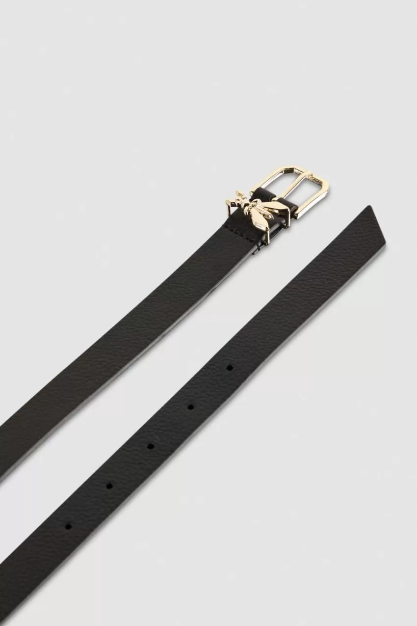 cintura_vita_bassa_in_pelle_martellata_2-2.webp Patrizia Pepe Cinture<Cintura vita bassa in pelle martellata