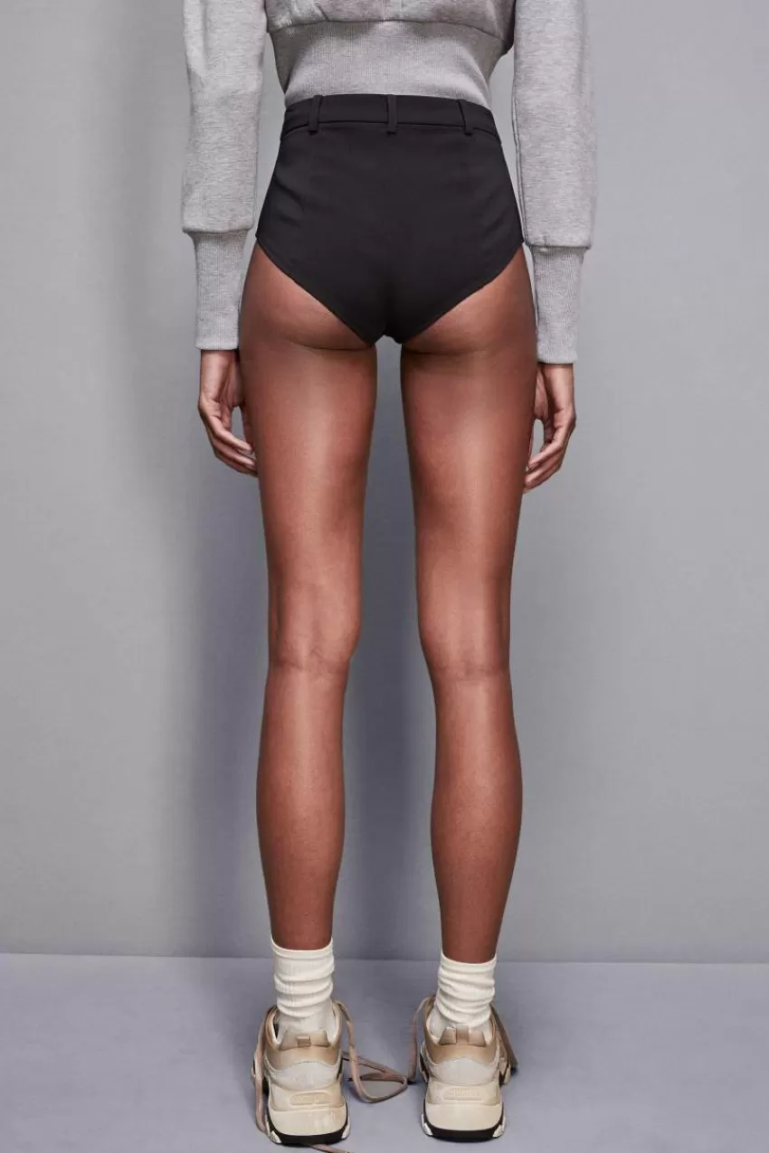 culotte_vita_alta_in_crepe_4.webp Patrizia Pepe Shorts<Culotte vita alta in crepe