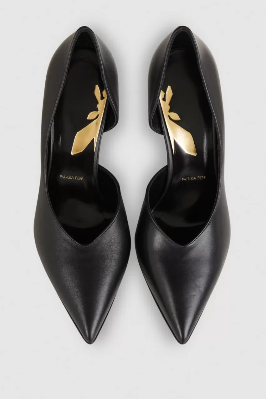 decollet_in_pelle_liscia_3.webp Patrizia Pepe Décolleté<Decolletè in pelle liscia