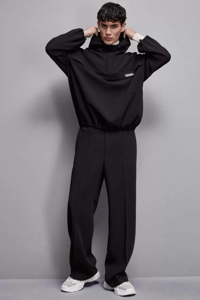 felpa_in_tessuto_fluido_5.webp Uomo Patrizia Pepe Giacche<Felpa in tessuto fluido