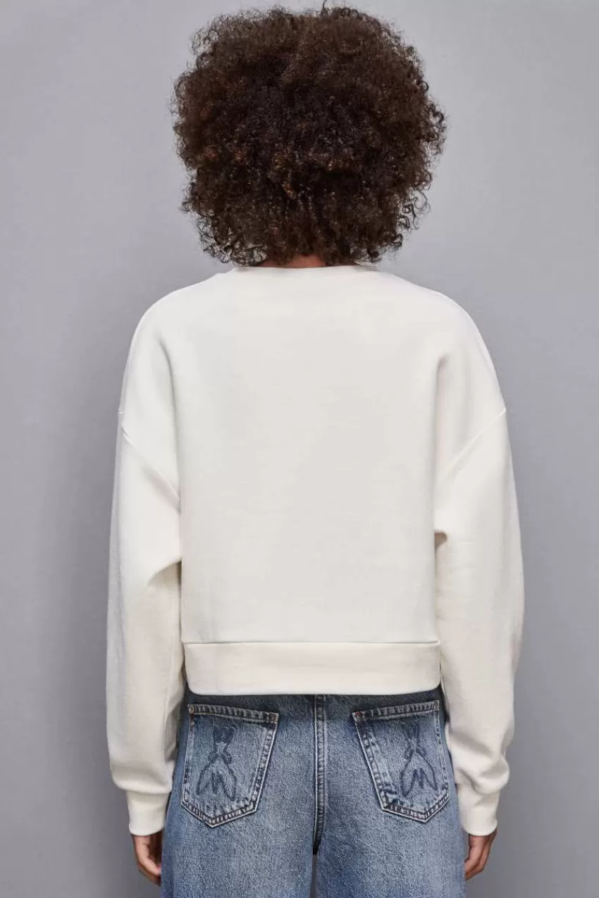 felpa_morbida_con_strass_2.webp Patrizia Pepe Maglie<Felpa morbida con strass