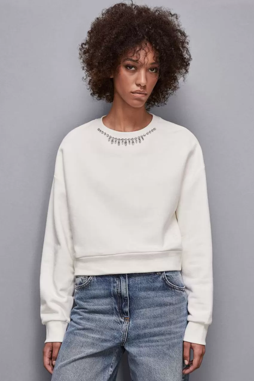 felpa_morbida_con_strass_3.webp Patrizia Pepe Maglie<Felpa morbida con strass