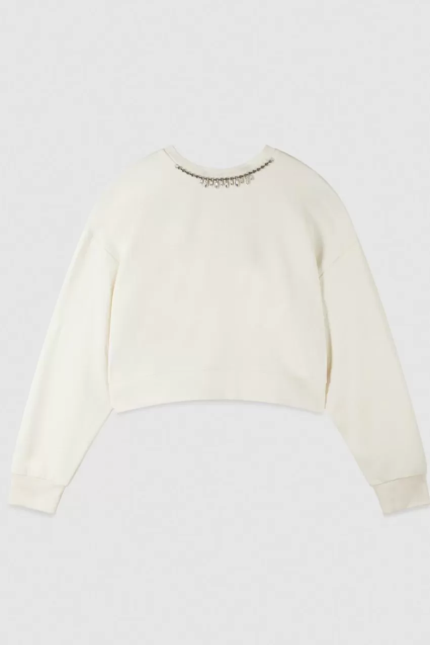 felpa_morbida_con_strass_4.webp Patrizia Pepe Maglie<Felpa morbida con strass