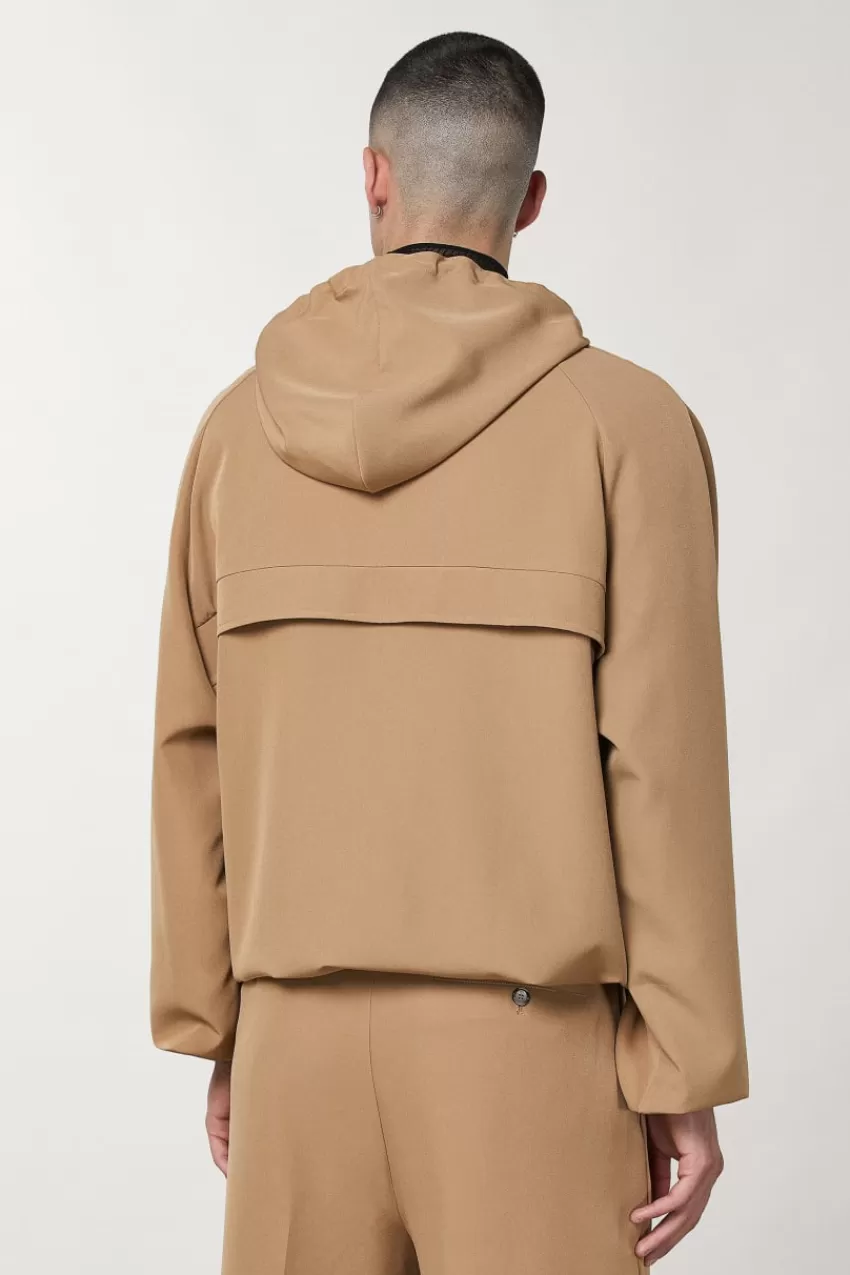 felpa_over_con_cappuccio_2.webp Uomo Patrizia Pepe Giacche<Felpa over con cappuccio