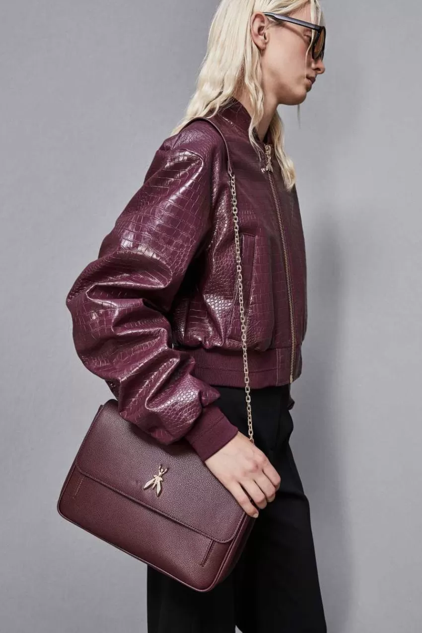 fly_borsa_a_spalla_in_pelle_con_catena_7-1.webp Patrizia Pepe Tracolla<Fly Borsa a spalla in pelle con catena