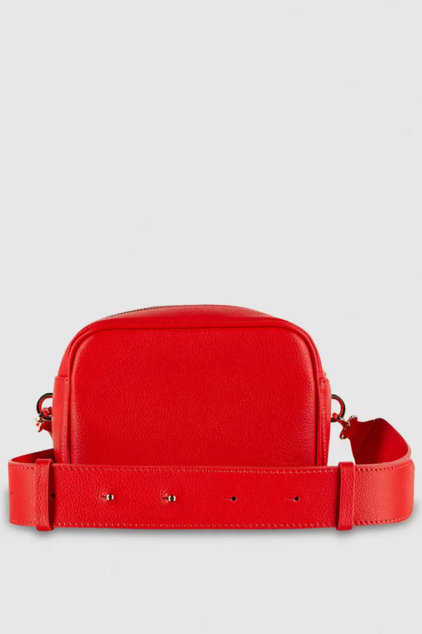 fly_camera_bag_a_tracolla_in_pelle_2.webp Patrizia Pepe Tracolla<Fly Camera bag a tracolla in pelle