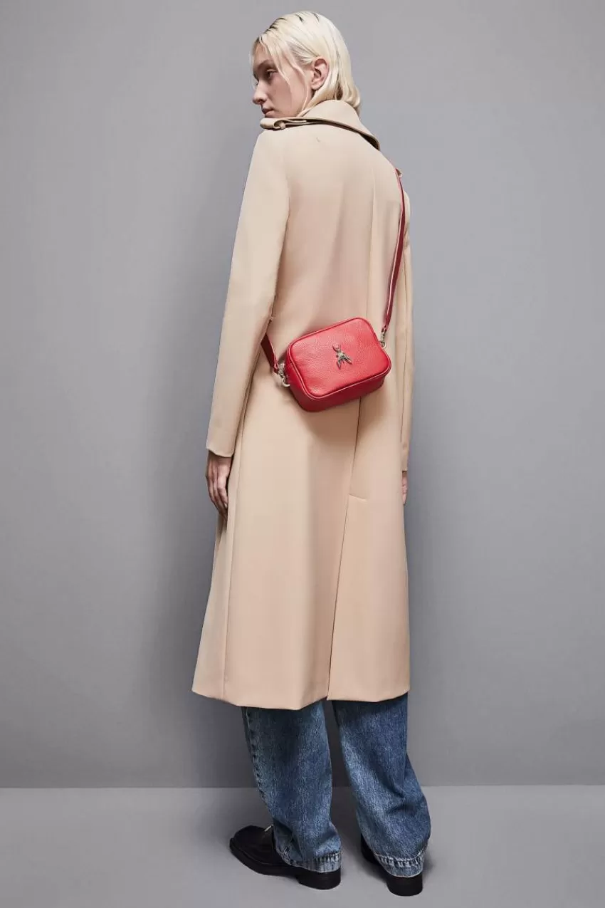 fly_camera_bag_a_tracolla_in_pelle_6.webp Patrizia Pepe Tracolla<Fly Camera bag a tracolla in pelle