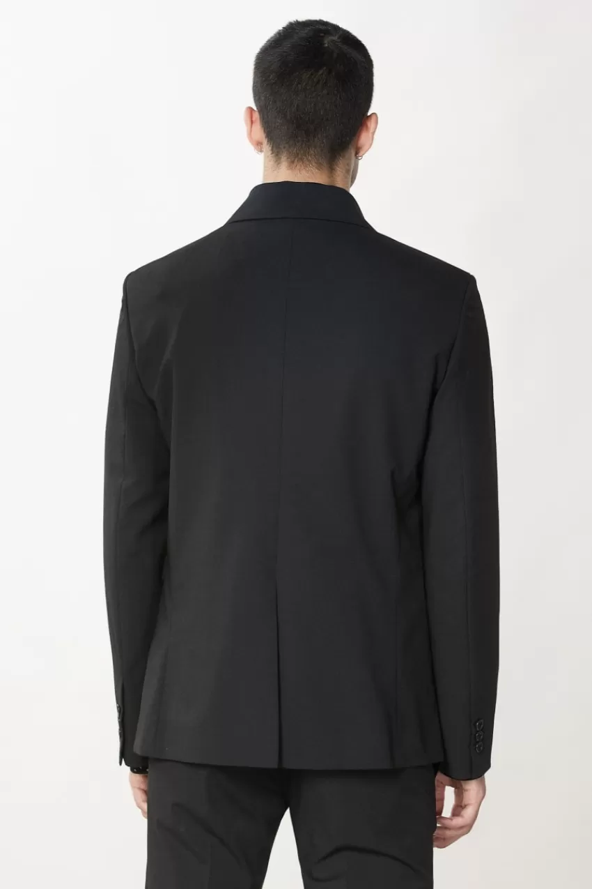 giacca_doppio_petto_in_tela_2.webp Uomo Patrizia Pepe Giacche<Giacca doppio petto in tela